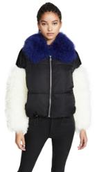 Adrienne Landau Multi Fur Jacket