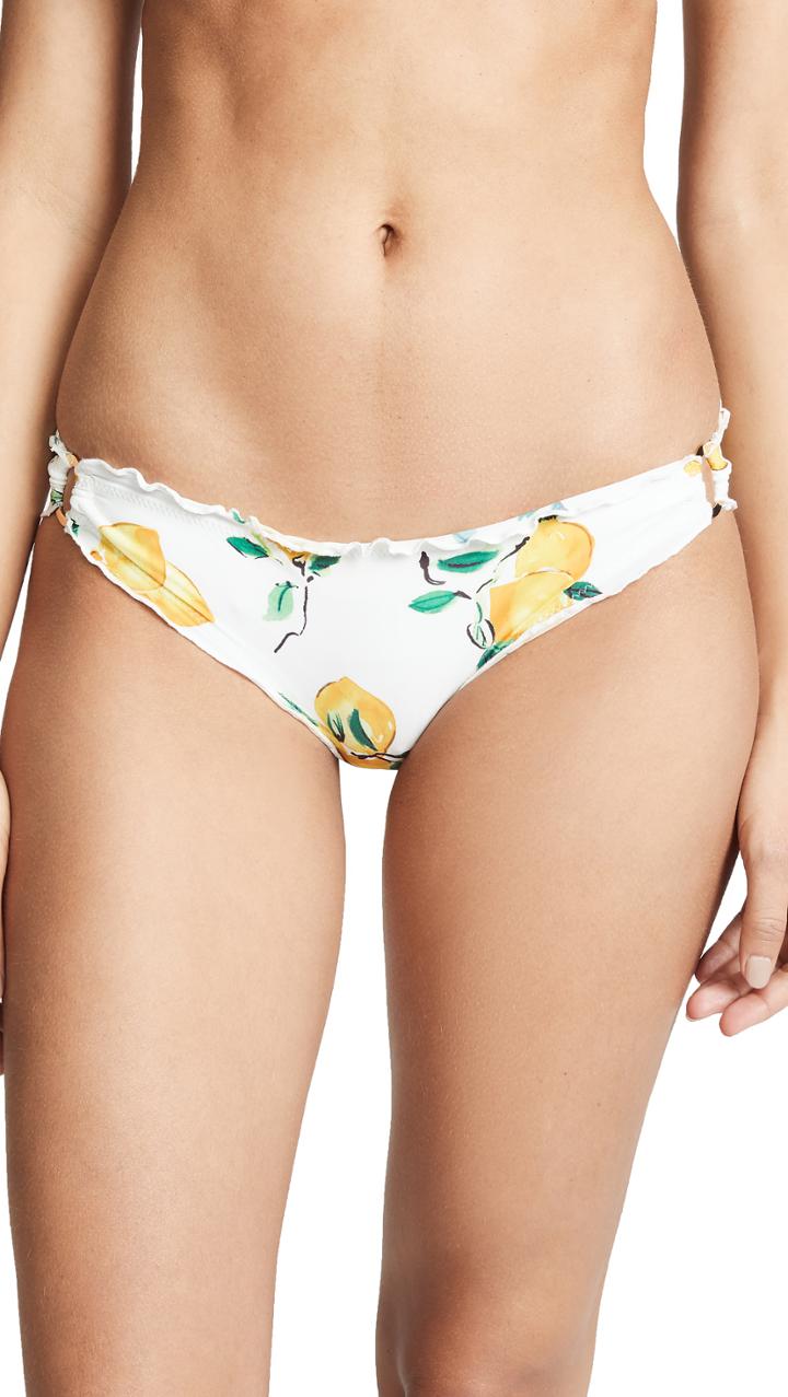 Kate Spade New York Lemon Beach Bikini Bottoms