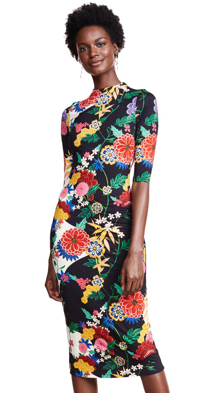Alice Olivia Delora Fitted Dress