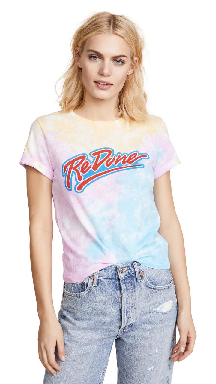 Re Done The Classic Logo Tee