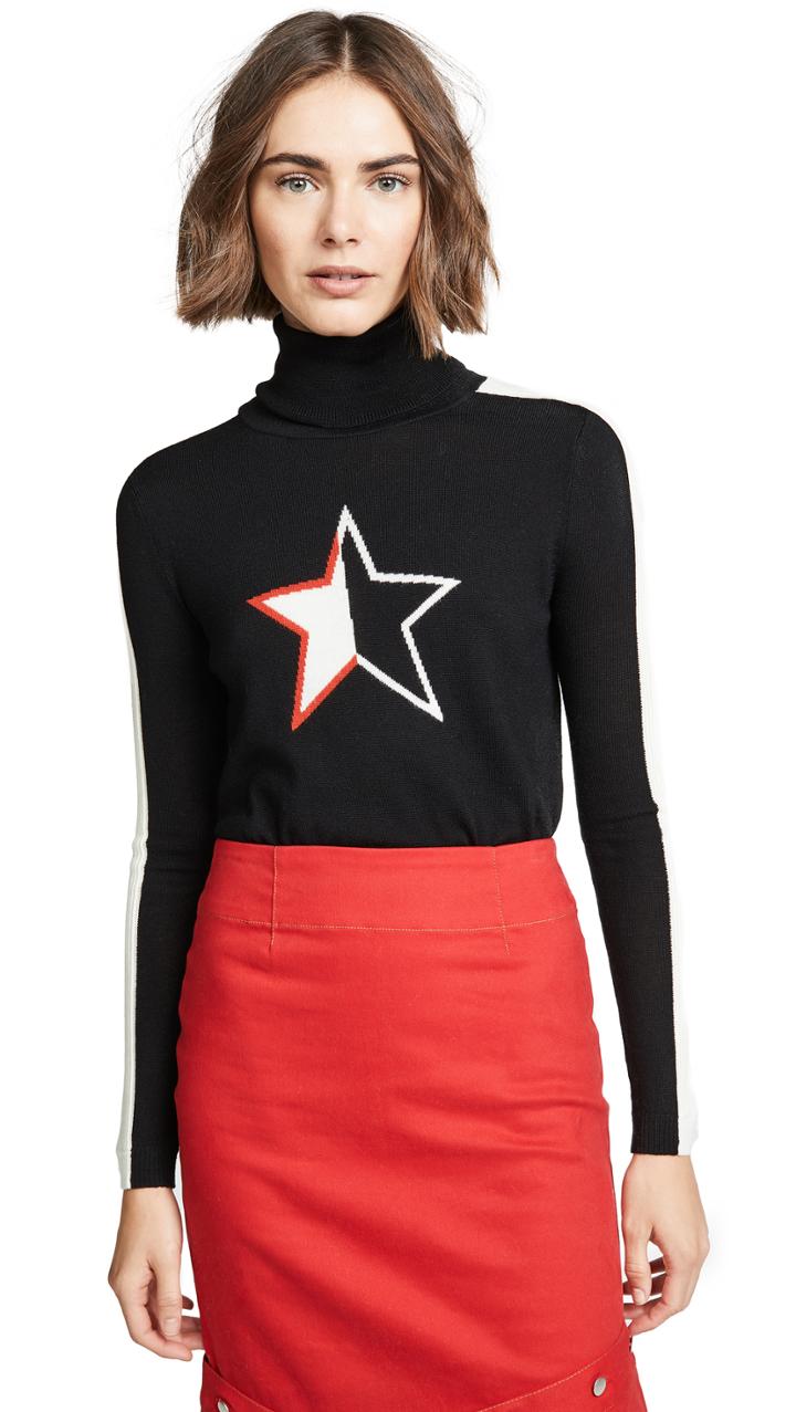 Bella Freud Galaxy Polo Neck Sweater