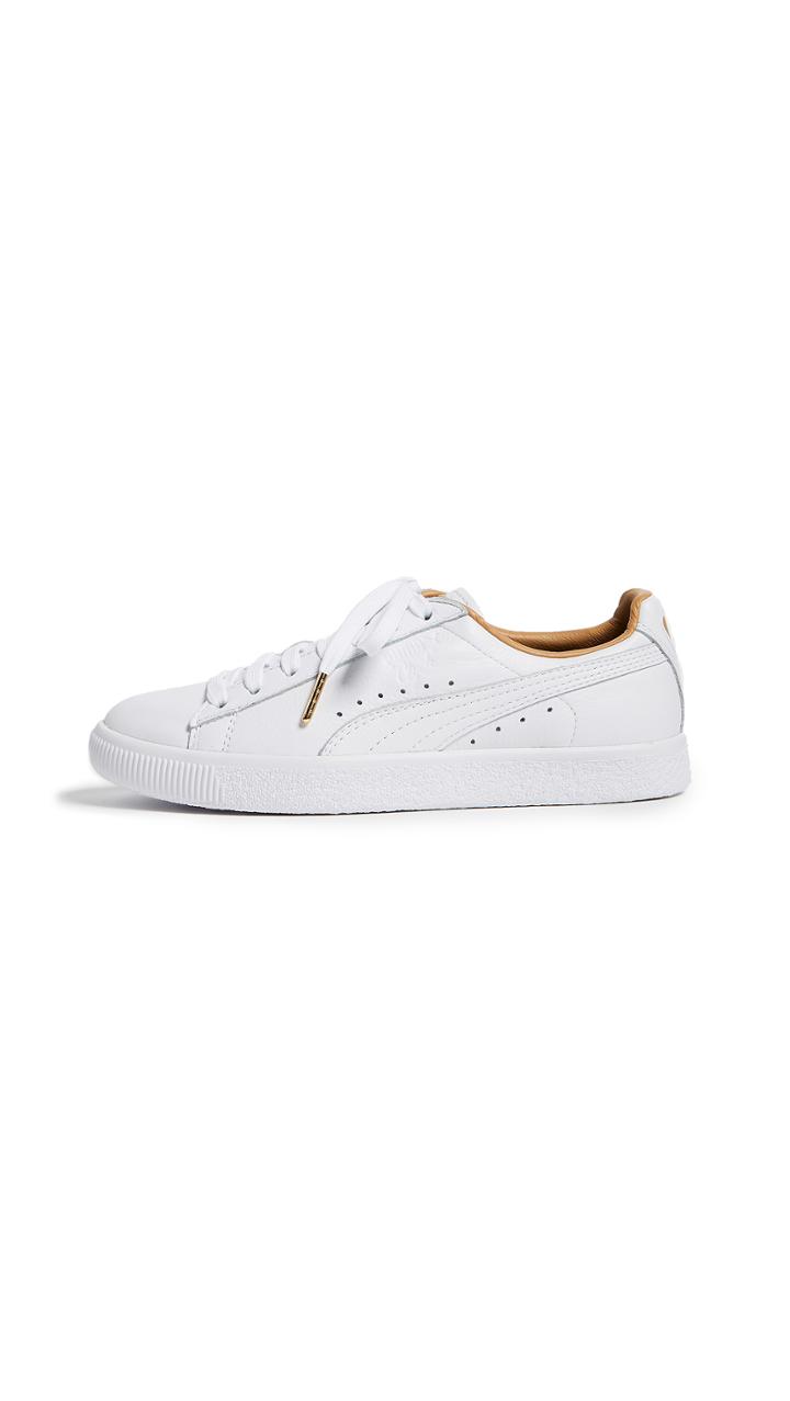 Puma Clyde Core Leather Sneakers