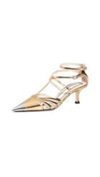 No 21 Anklestraps Kitten Heel Pumps