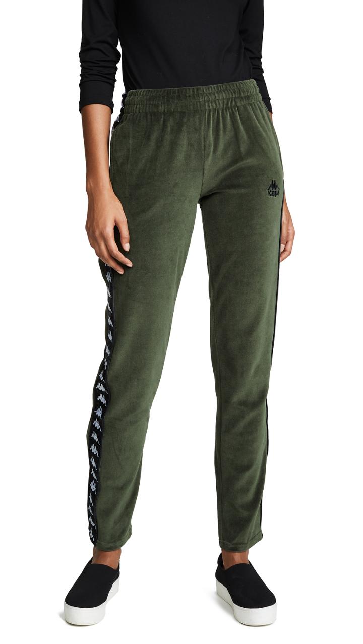 Kappa Melody Velour Snap Pants