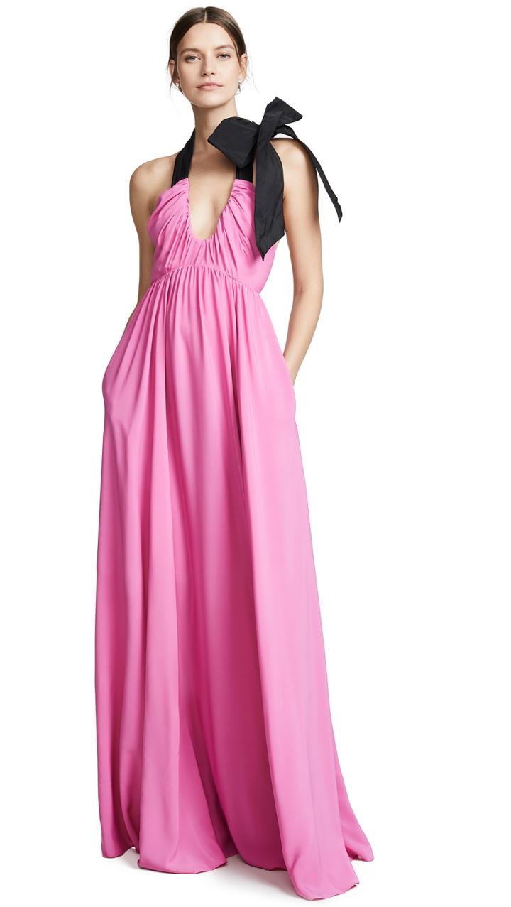 No 21 Tie Shoulder Dress