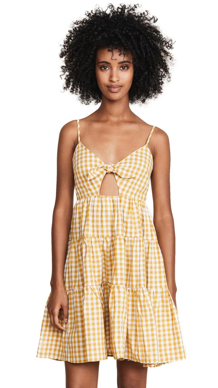 English Factory Gingham Dress