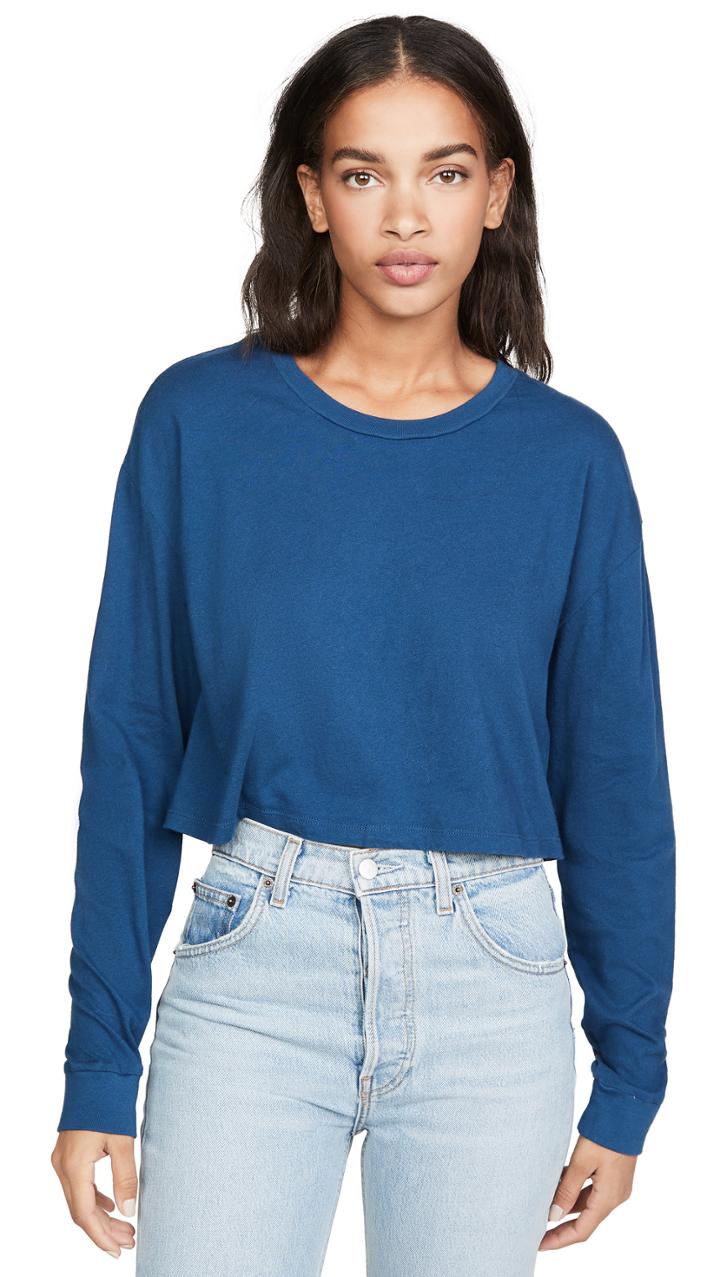 Reformation Jaxon Cropped Tee