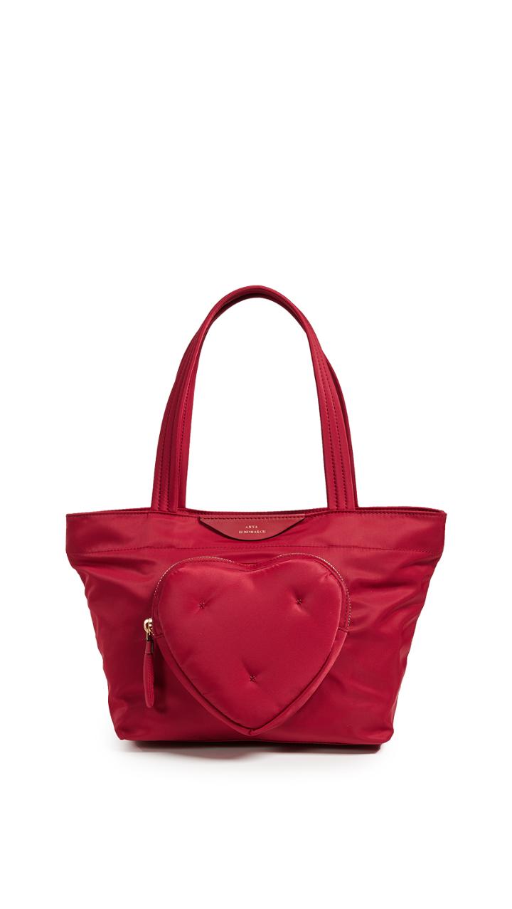 Anya Hindmarch Chubby Heart Mini Tote