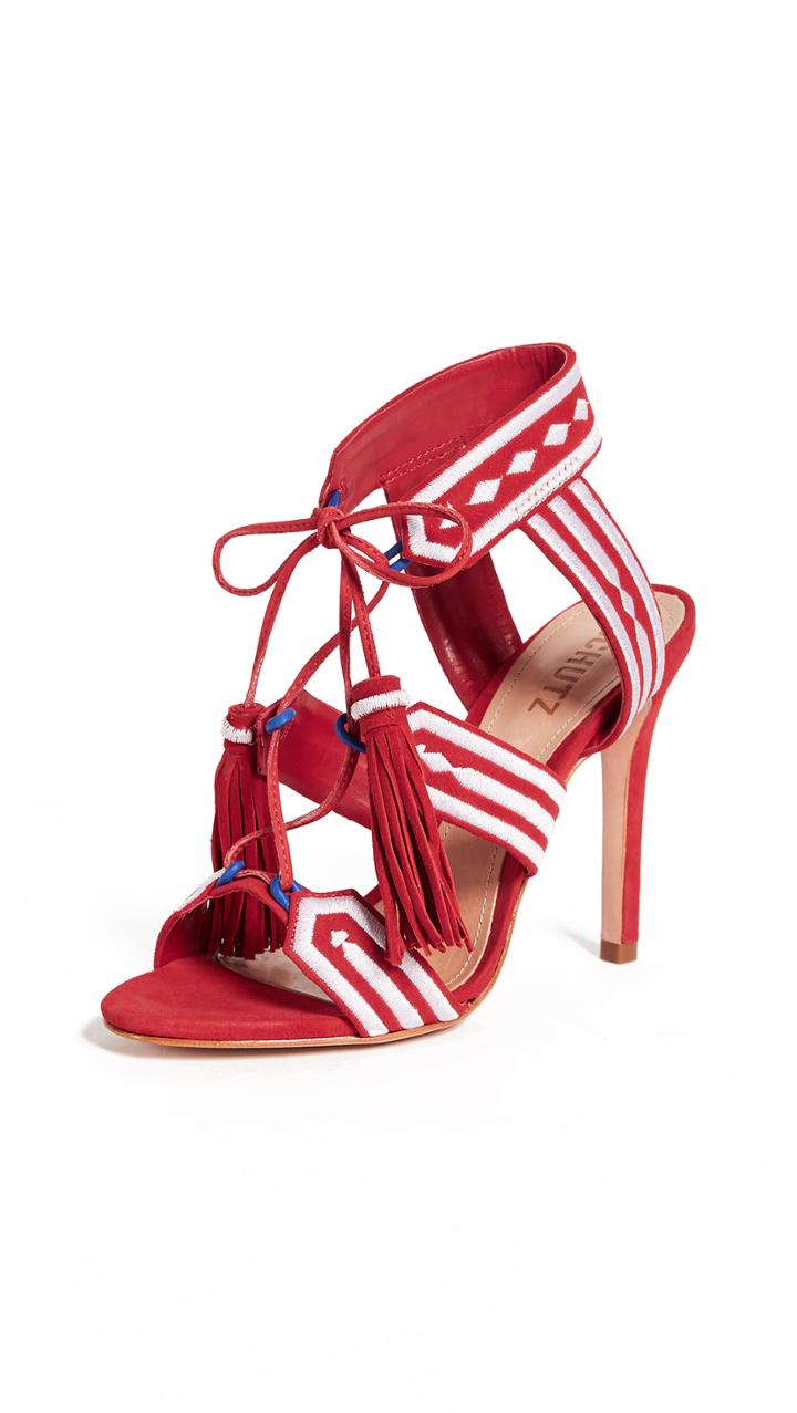 Schutz Eurica Wrap Sandals