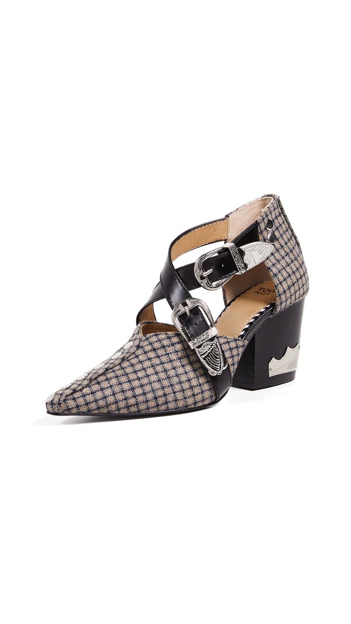 Toga Pulla Heeled Buckled Pump
