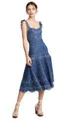 Jonathan Simkhai Eyelet Embroidery Bustier Dress