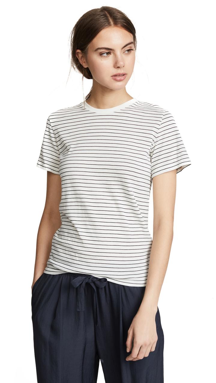 Vince Pencil Stripe Tee