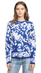Victoria Victoria Beckham Relaxed Crew Neck Sweater