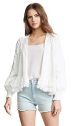 Frame Fringe Cardigan