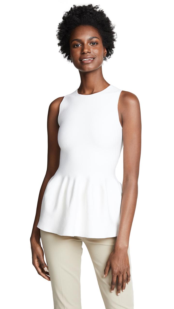Theory Shaped Shell Top