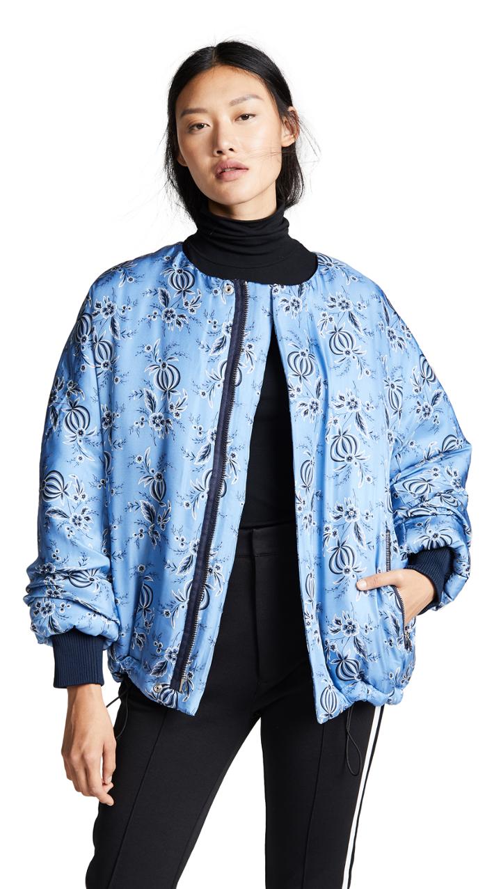 3 1 Phillip Lim Floral Puffer Jacket