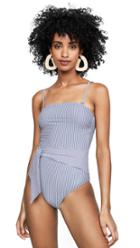 Suboo Shoreline Belted Strapless One Piece
