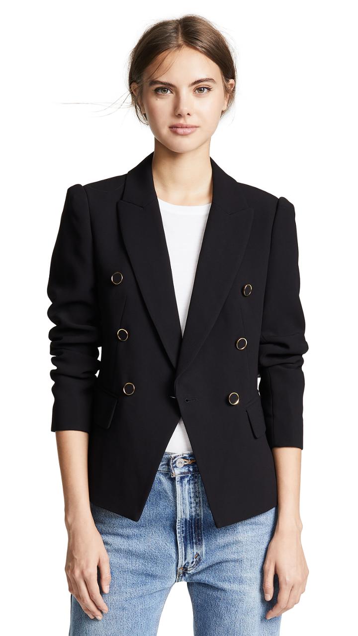 Club Monaco Jowdie Button Blazer
