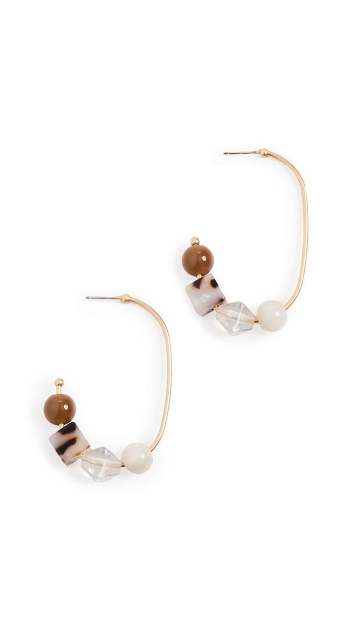 Madewell Sliding Shapes Hoops