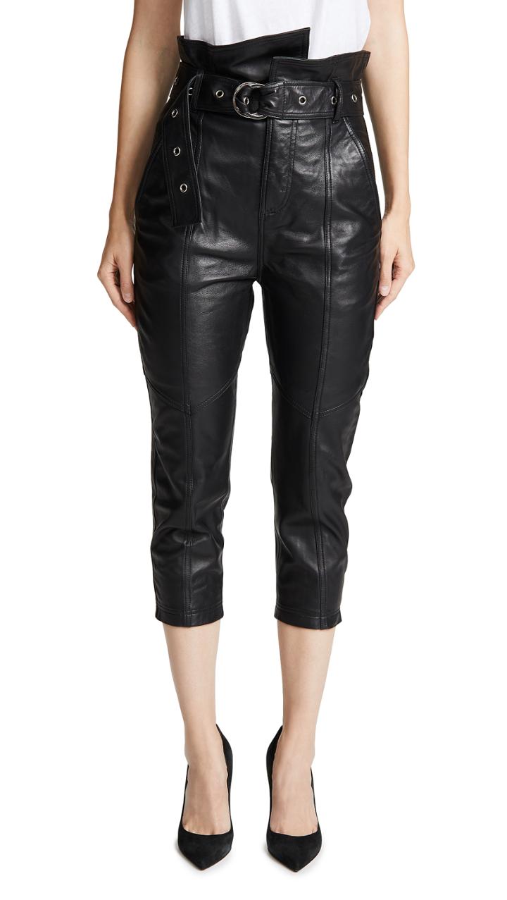 Marissa Webb Anniston Leather Pants