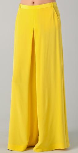 Tibi Wide Leg Pants