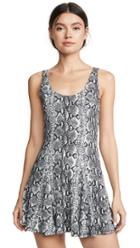 Alice Olivia Alicia Godet Midi Tank Dress
