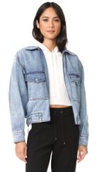 Jason Wu Grey Oversized Denim Jacket