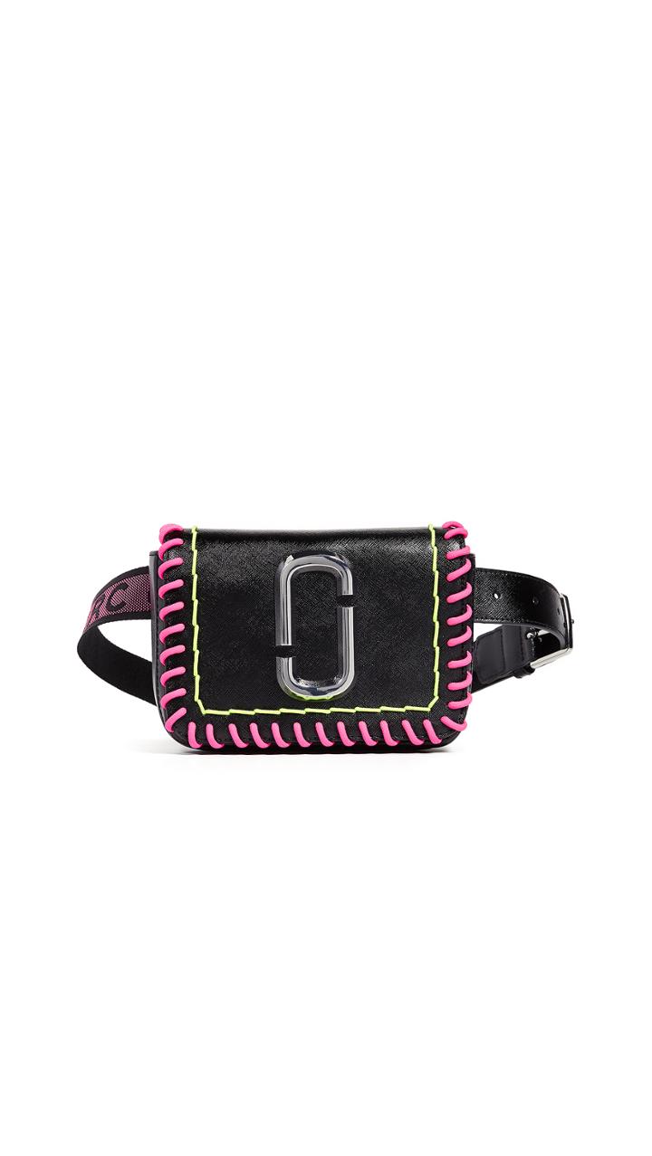 Marc Jacobs S M Hip Shot Whipstitch Convertible Belt Bag