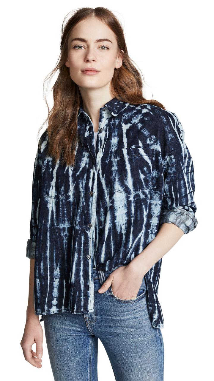 3x1 Drew Oversized Button Up