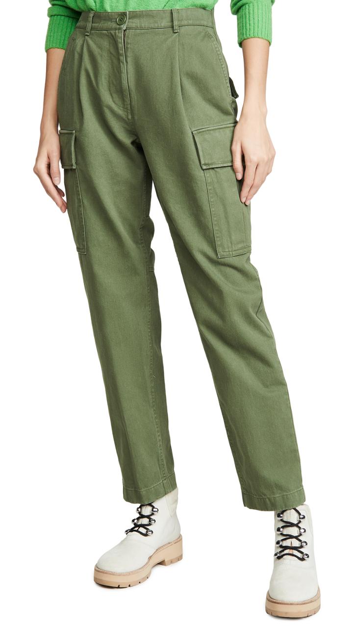 Pushbutton Back Up Cargo Pants