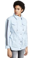 Atm Anthony Thomas Melillo Field Jacket With Stripe