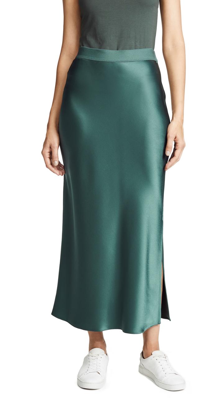 Theory Maxi Slip Skirt