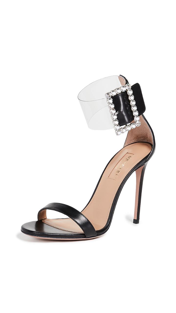 Aquazzura Casablanca Strass 105 Sandals