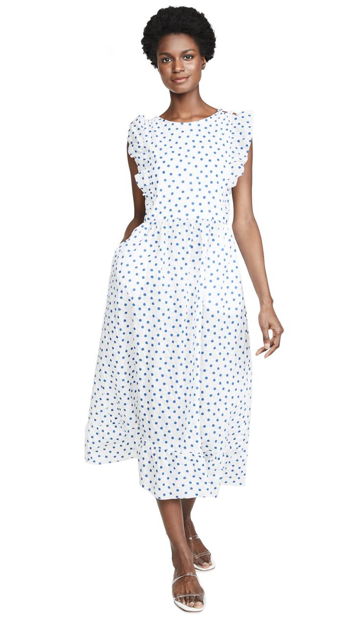 Red Valentino Dot Dress