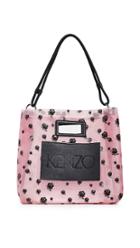 Kenzo Mesh Roses Tote Bag