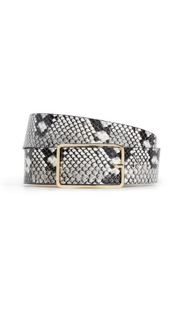 B Low The Belt Milla Python Belt