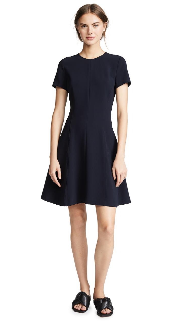 Theory Modern Seamed Shirt Dress
