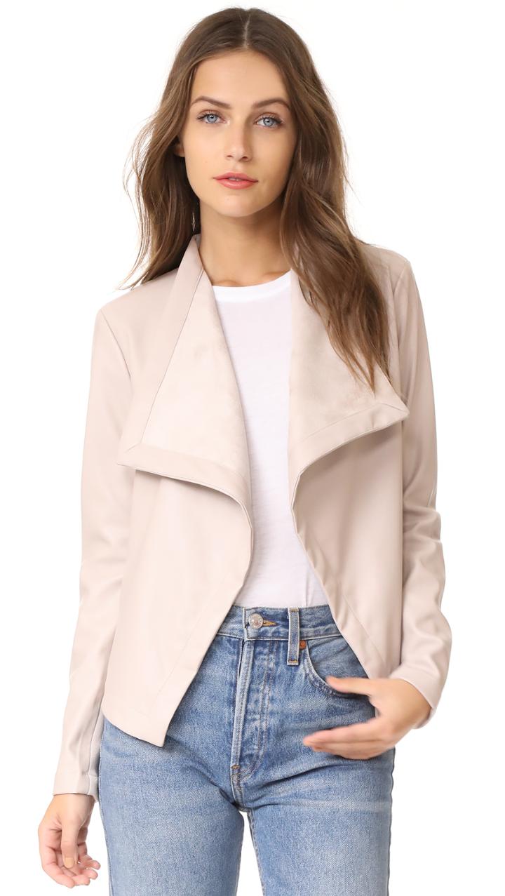 Bb Dakota Gracelyn Drape Front Jacket