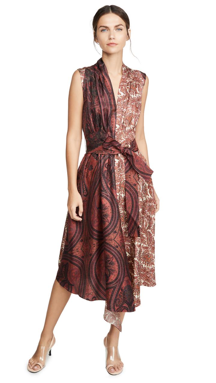 Adam Lippes Asymmetrical Dress
