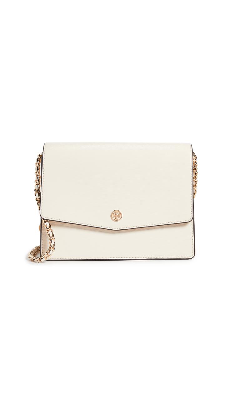 Tory Burch Robinson Patent Convertible Shoulder Bag