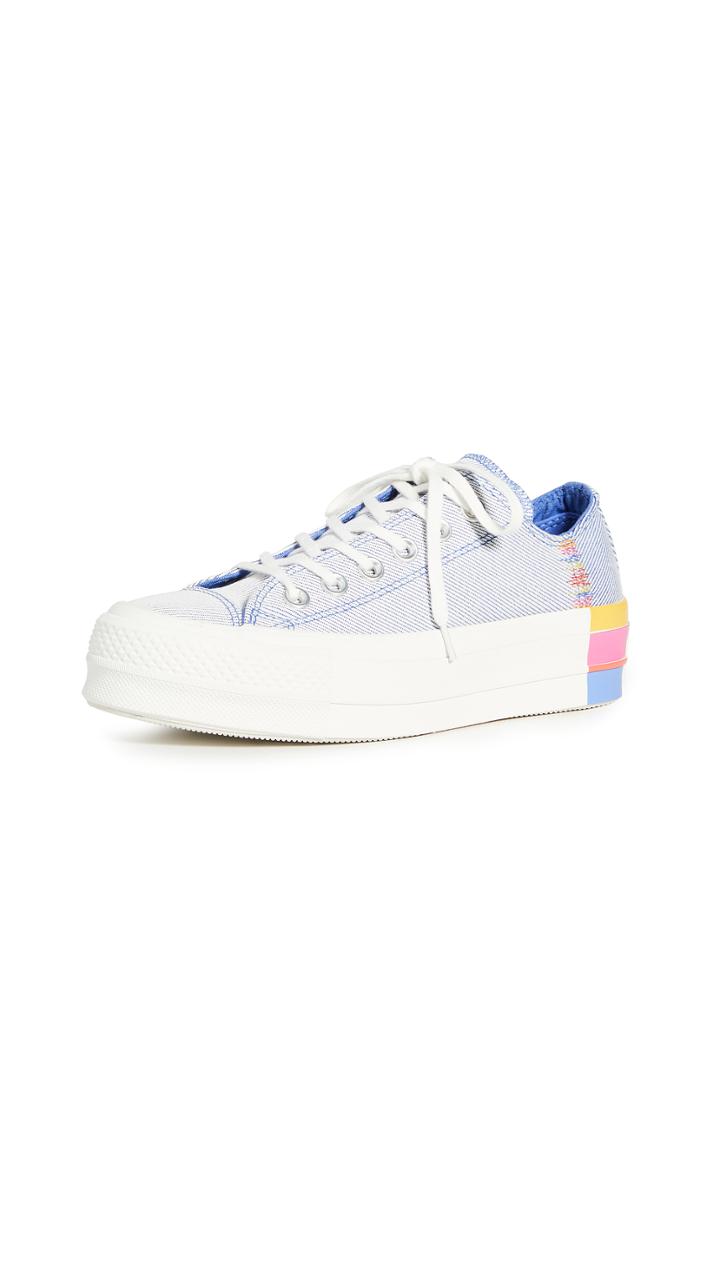 Converse Chuck Taylor All Star Lift Ox Rainbow Sneakers