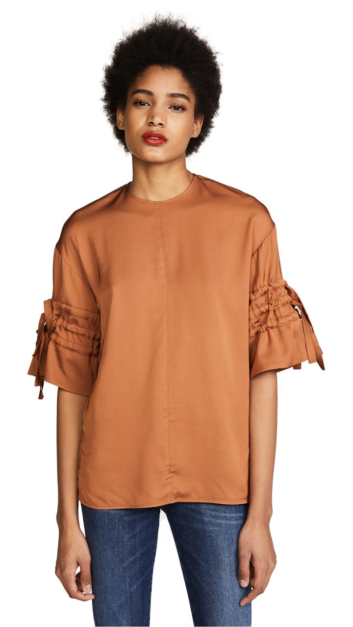 Victoria Victoria Beckham Tie Cuff Top