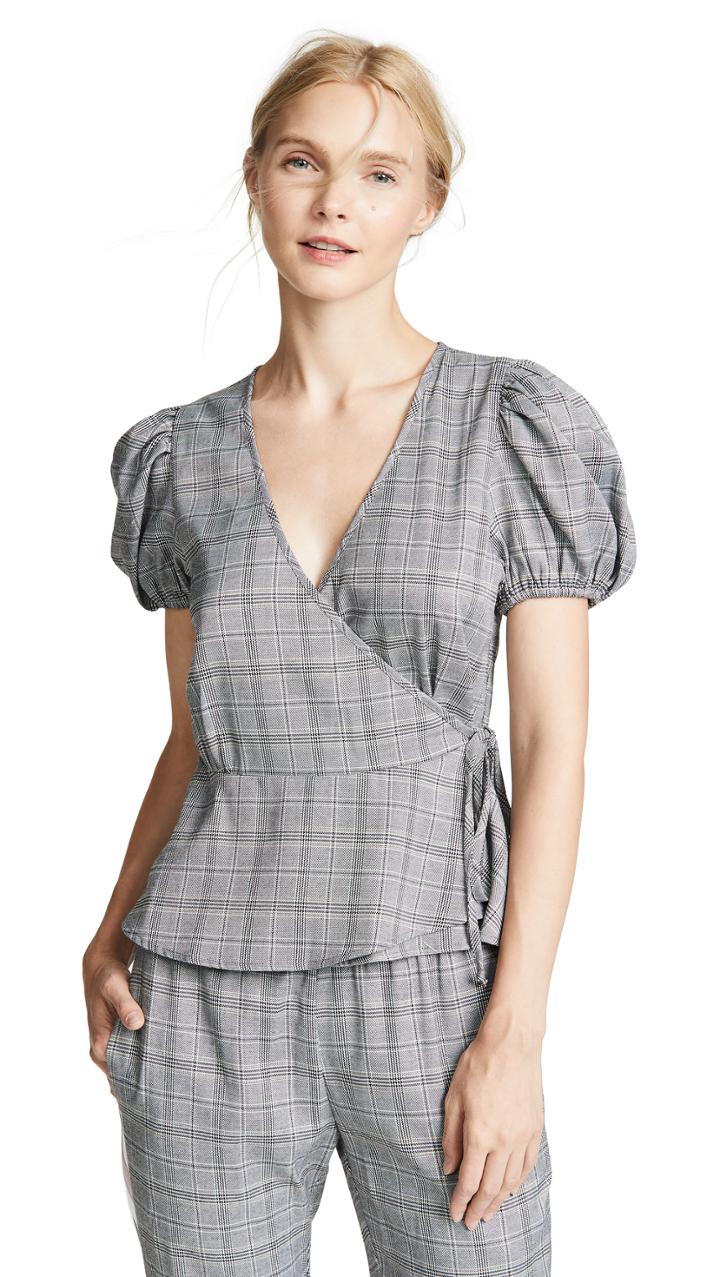 Riller Fount Eva Wrap Top