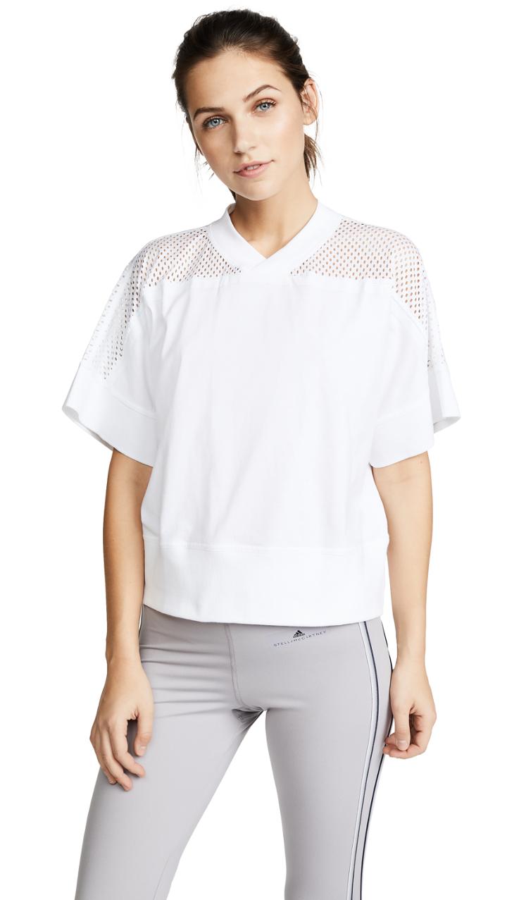 Adidas By Stella Mccartney Train Mesh Tee