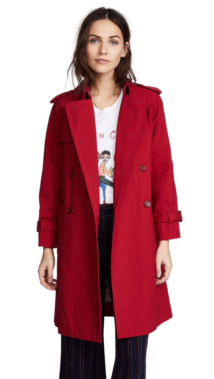 Marc Jacobs Shrunken Trench Coat
