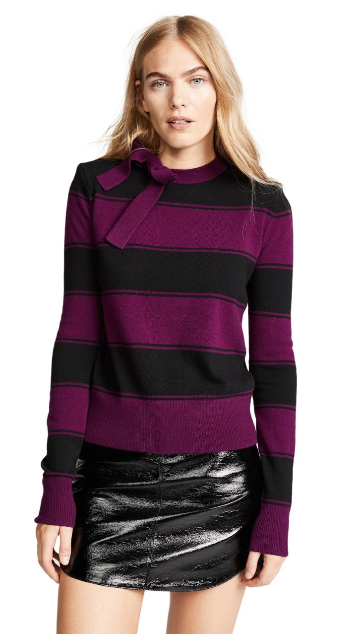 Marc Jacobs Tie Neck Sweater