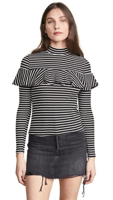 Bb Dakota Jack By Bb Dakota Worth The Stripe Top