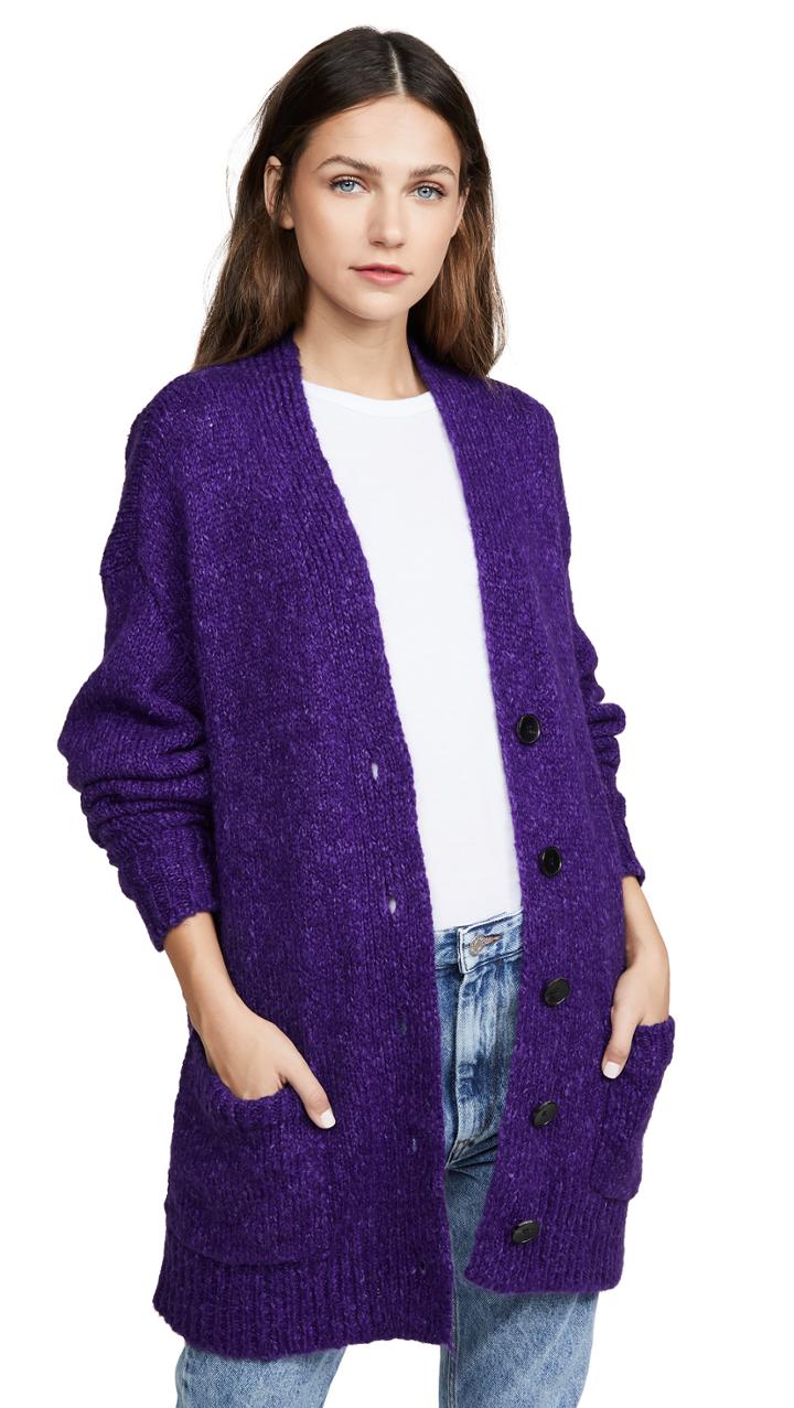 Isabel Marant Etoile Alpaca Scott Cardigan