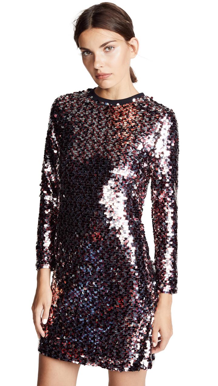 Mcq Alexander Mcqueen Relaxed Long Sleeve Dress