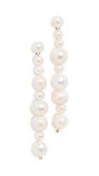 Lele Sadoughi Linear Freshwater Pearl Earrings